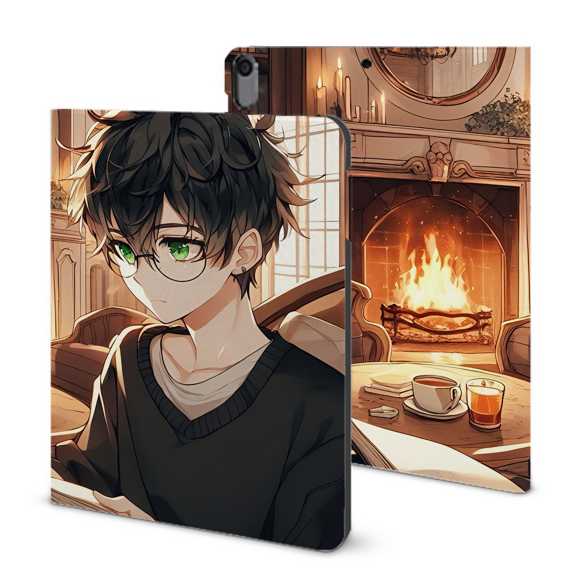 （画像用） Harry Potter ハリー・ポッターシリーズ IPad ケース ブック型 PUレザー TPU 耐衝撃 軽量 薄型 ペン収納なし 全面保護 IPad 各モデル対応
